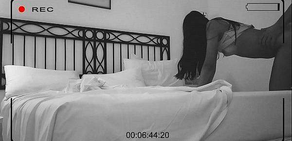  Compromising evidence on slut (ex-wife).  Hidden cam in hotel